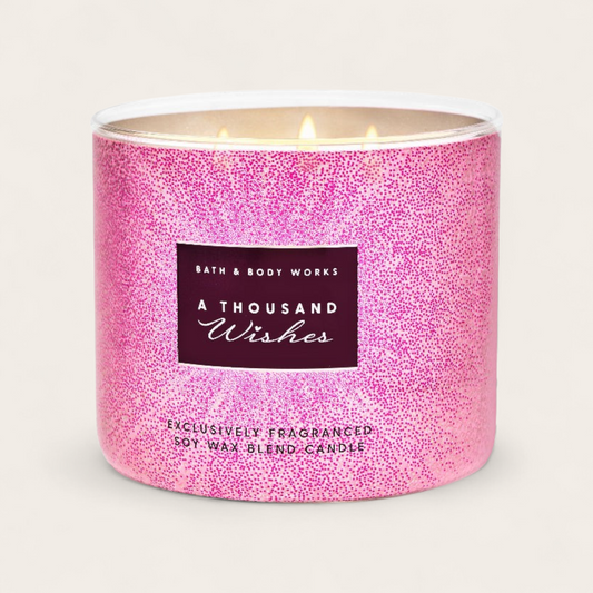 Bath & Body Works 3-Wick Candle - A Thousand Wishes image 0