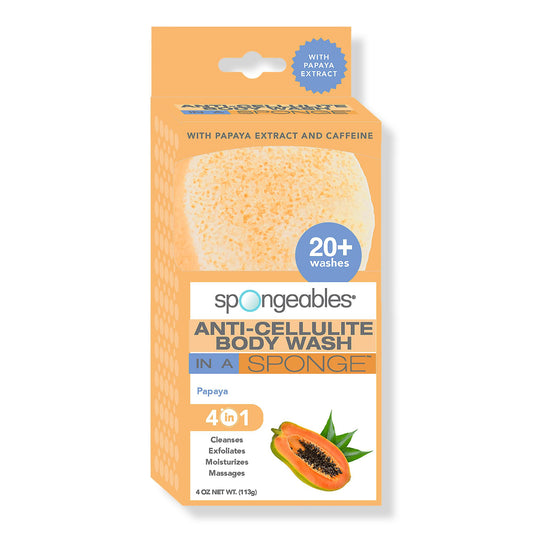 Spongeables - Anti-Cellulite Body Wash - Papaya image 0