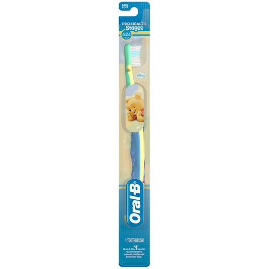 Oral-B Pro-Health Kids Stages Winnie the Pooh Baby Toothbrush image 0
