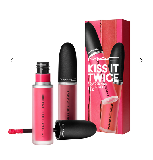 MAC - Kiss It Twice Pink Liquid Lipstick Set image 0