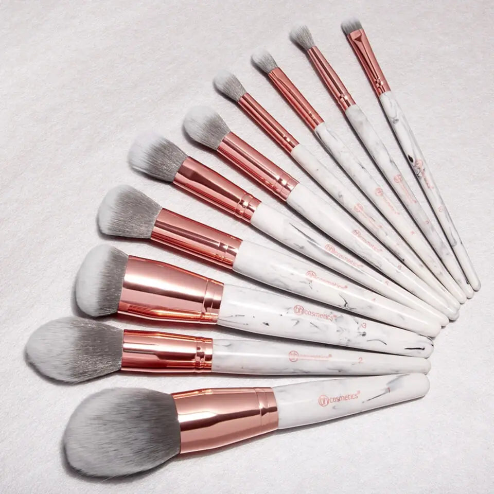 BH Cosmetics - Marble Luxe Brush Set image 1