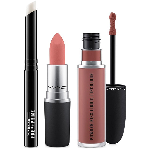 MAC - Prep and Powder Kiss Lip Set - Neutral image 0