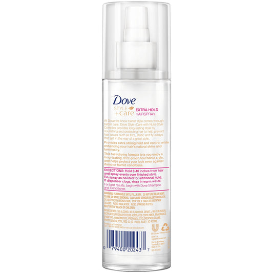 Dove - Style + Care Extra Hold Non-Aerosol Hairspray image 1