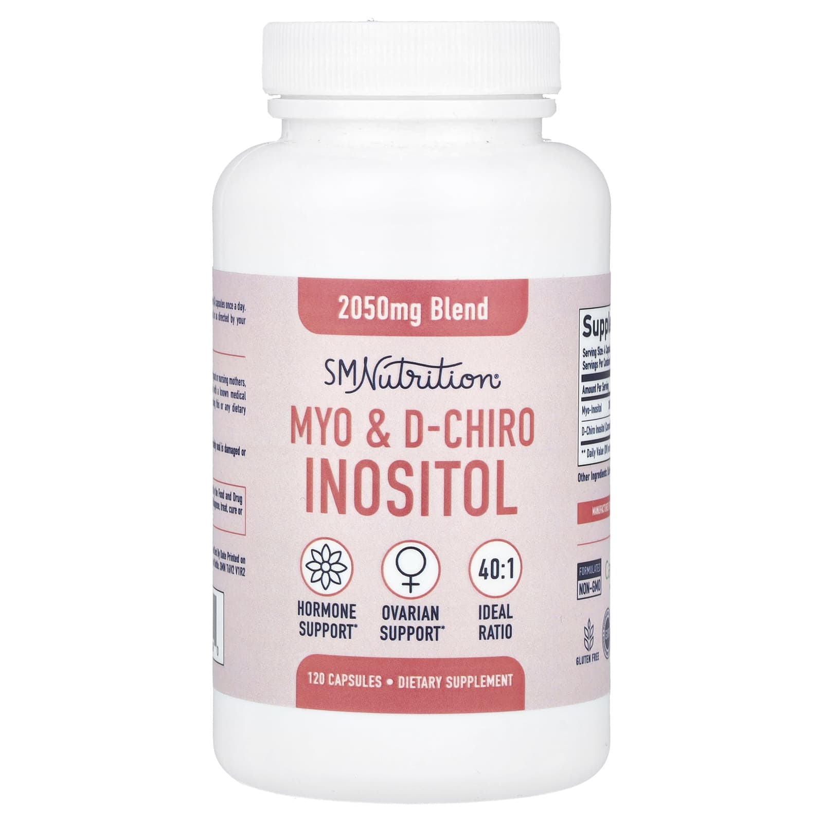Myo-Inositol & D-Chiro Inositol for Hormone Balance for Women image 0
