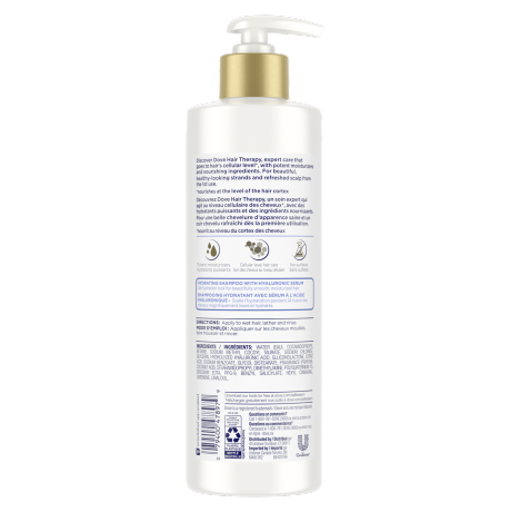 Dove Hair Therapy- Hydration Spa Shampoo image 1