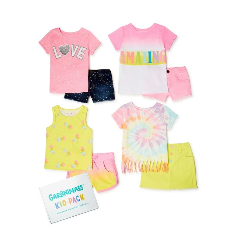 365 Kids From Garanimals Girls Mix & Match Kid Gift Box, 8-Piece, size 4T image 0