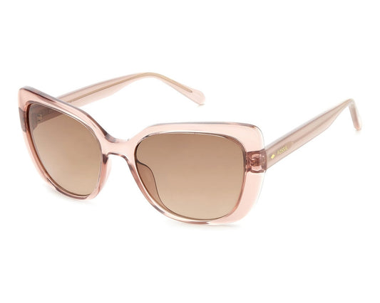 Fossil - Brown Gradient Butterfly Ladies Sunglasses, FOS 3143/S 02T3/HA 55