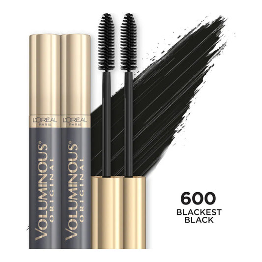 L'Oreal - Voluminous Original Mascara, 600 (2-Pack Bundle)