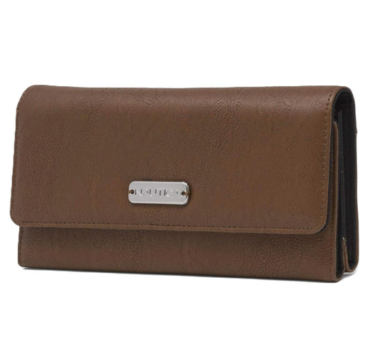 Nautica - Money Manager Wallet, Brown