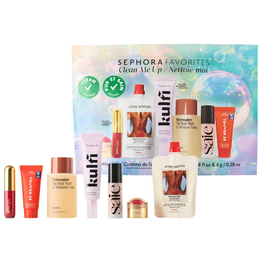Sephora Favorites - Clean Me Up Skincare and Makeup Value Set