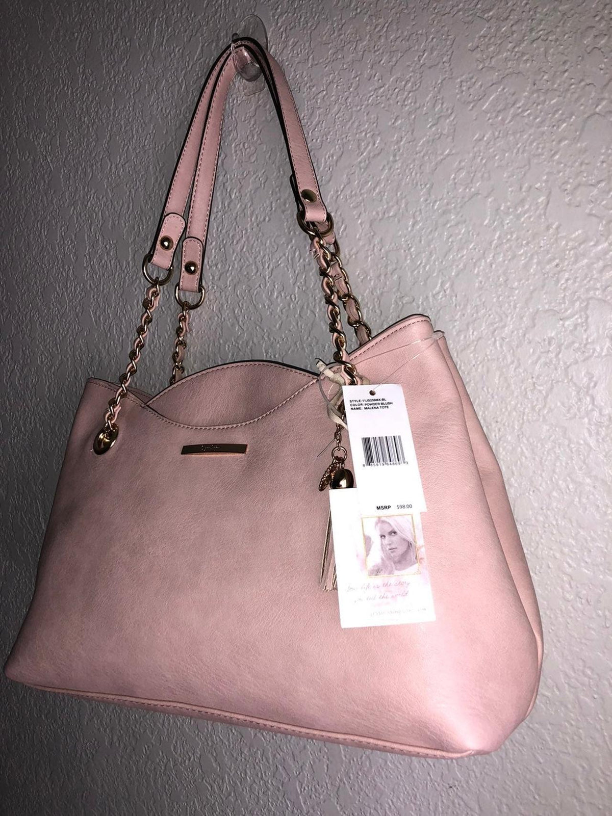 Jessica Simpson - Pink Satchel Handbag