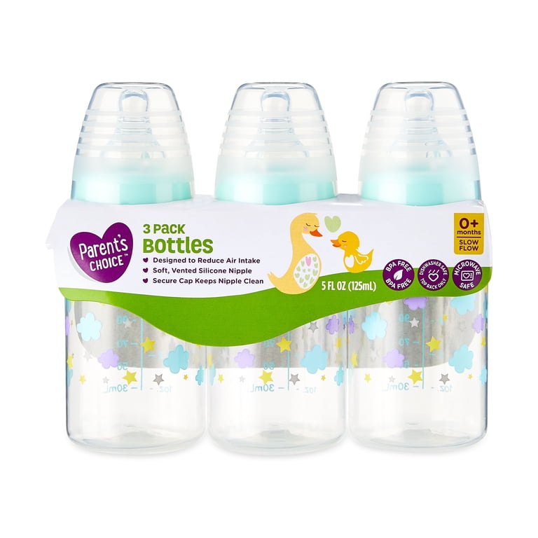 Parent's Choice Bottles 5 oz, 3 Pack