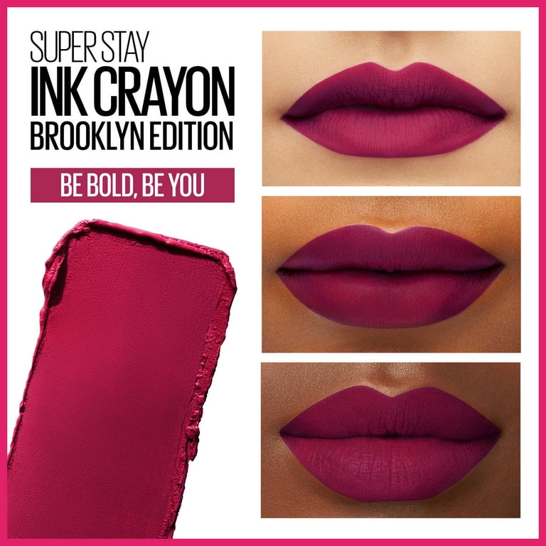 Maybelline - Super Stay Ink Crayon Matte Longwear Lipstick (v)