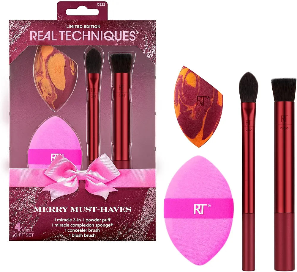 Real Techniques - Merry Must-Haves Holiday Gift Set