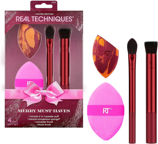 Real Techniques - Merry Must-Haves Holiday Gift Set