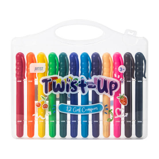 Artist Concepts - 12 Twist-Up Gel Crayons