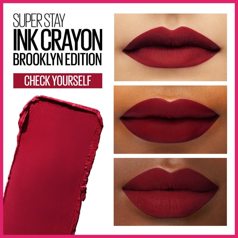 Maybelline - Super Stay Ink Crayon Matte Longwear Lipstick (v)