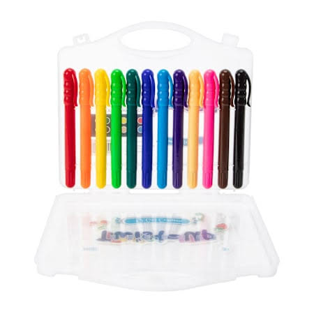 Artist Concepts - 12 Twist-Up Gel Crayons