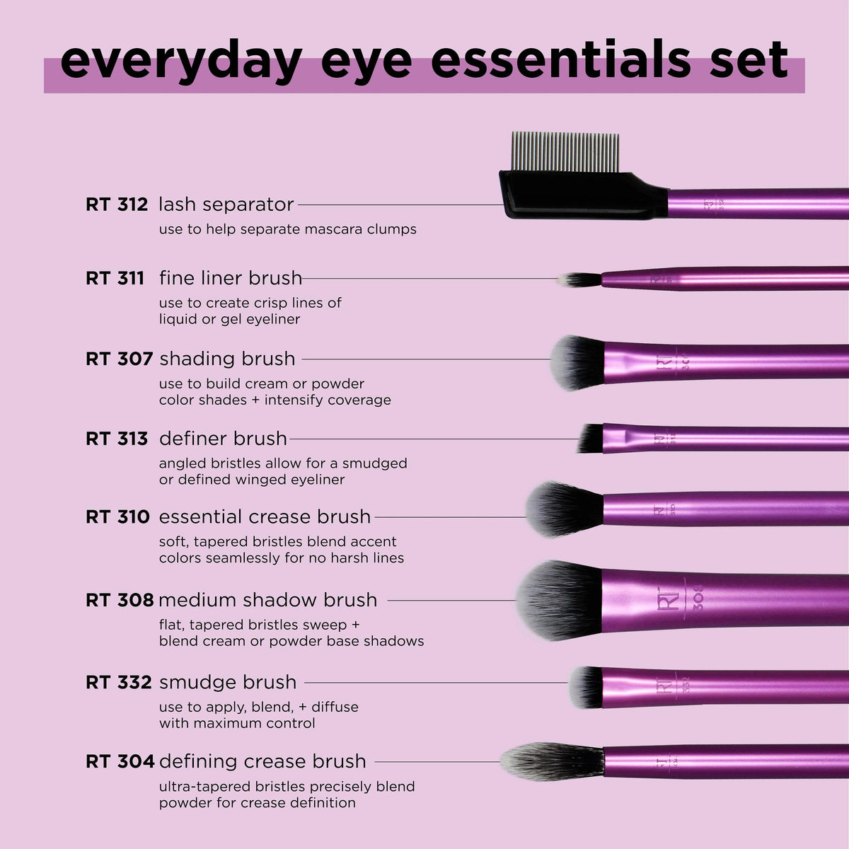 Real Techniques - Enhanced Eye Set