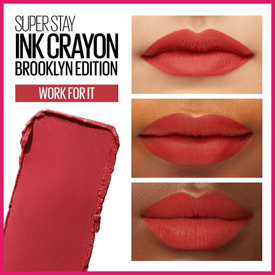 Maybelline - Super Stay Ink Crayon Matte Longwear Lipstick (v)