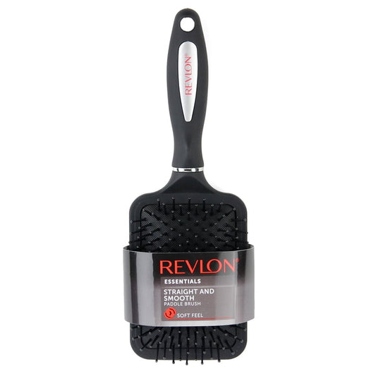Revlon - Straight & Smooth Black Paddle Hair Brush
