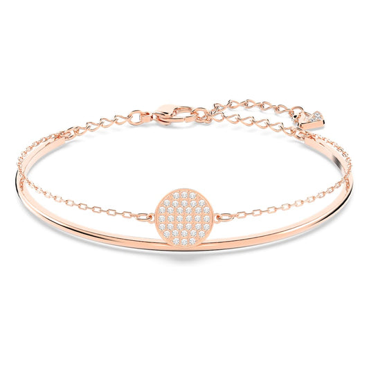 Swarovski - Sublima bangle
White, 18K rose gold finish