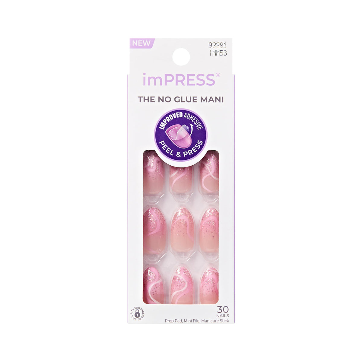 KISS imPRESS - No Glue Mani Press On Nails, Design