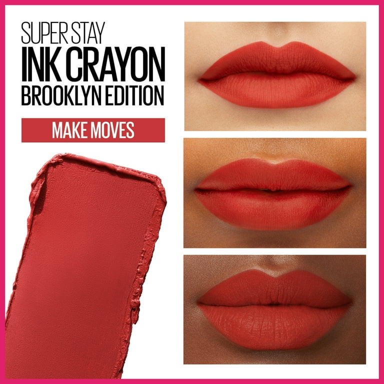 Maybelline - Super Stay Ink Crayon Matte Longwear Lipstick (v)