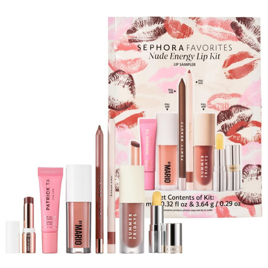 Sephora Favorites - Nude Energy Lip Kit Makeup Set