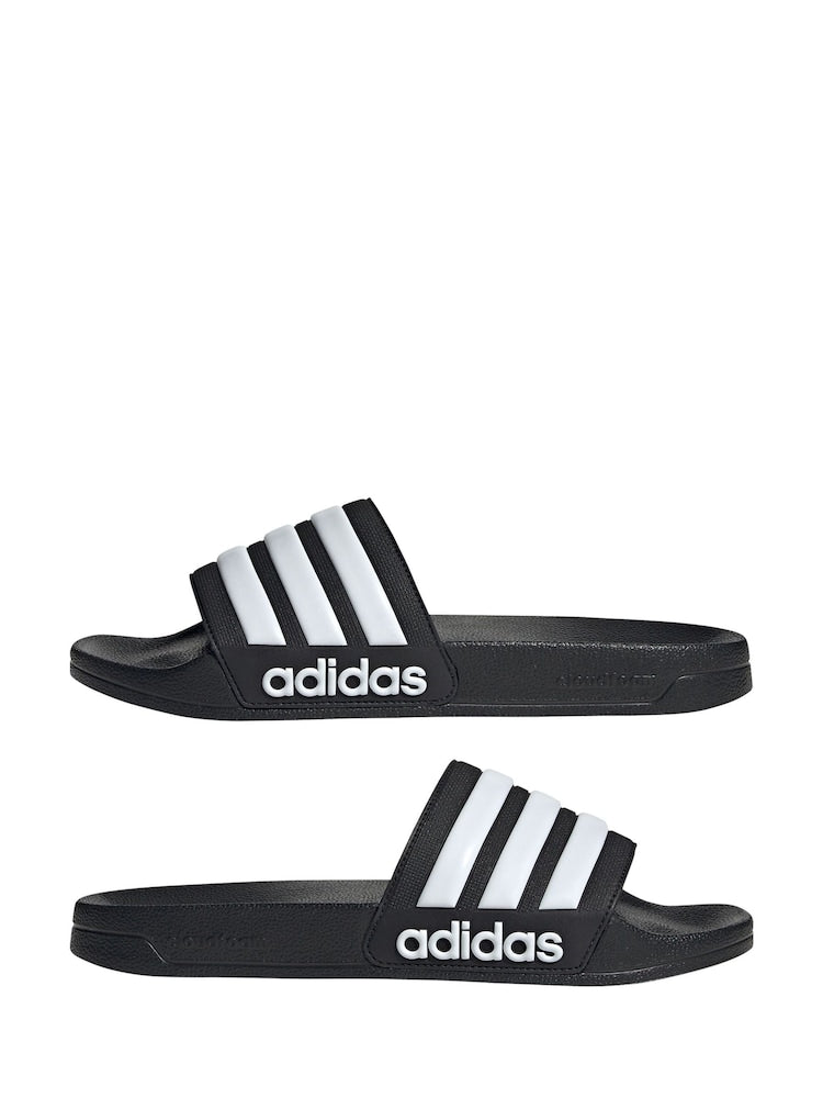 adidas - Black Sportswear Adilette Shower Sliders