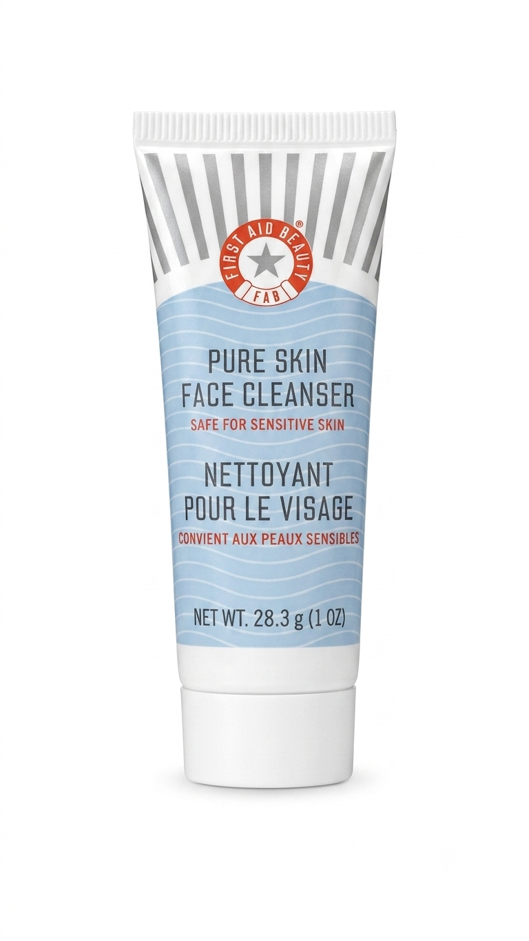 First Aid Beauty - Pure Skin Face Cleanser, 1oz