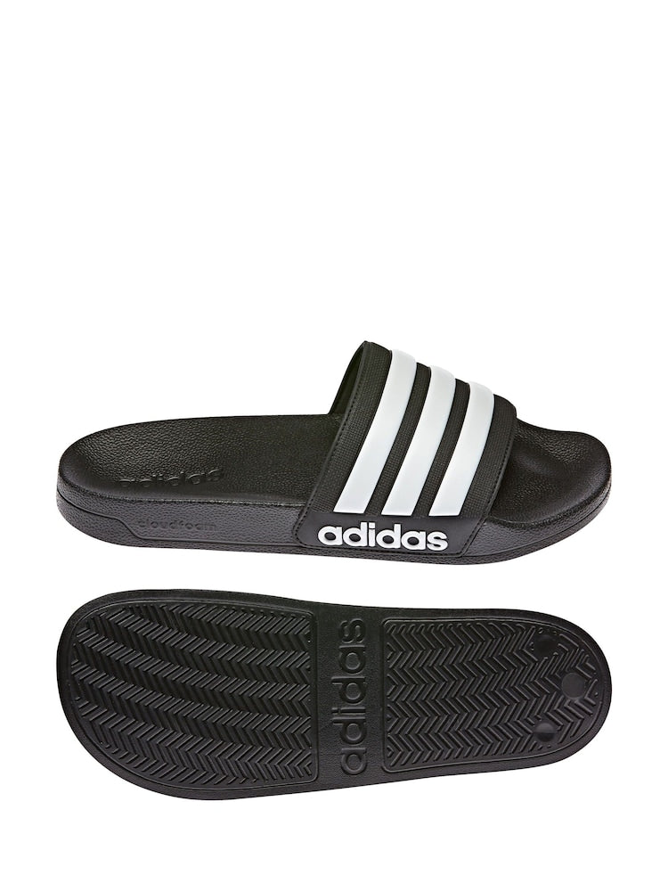 adidas - Black Sportswear Adilette Shower Sliders