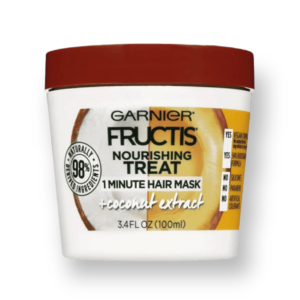 Garnier Fructis Nourishing Treat 1 Minute Hair Mask + Coconut Extract - 100 ml)
