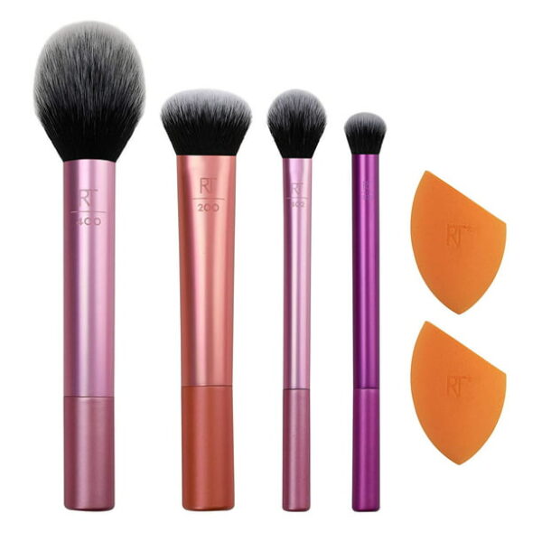 Real Techniques - Makeup Brush Set with 2 Sponge Blenders - Image 2