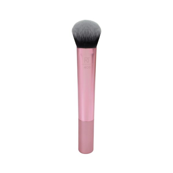 Real Techniques - InstaPop Cheek Makeup Brush for Application of Loose Pigment Highlighter or Blush