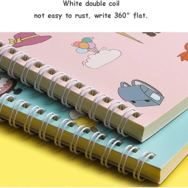 DIANDIAN Notebook Journal Spiral Notebook Ruled A5 - Image 2