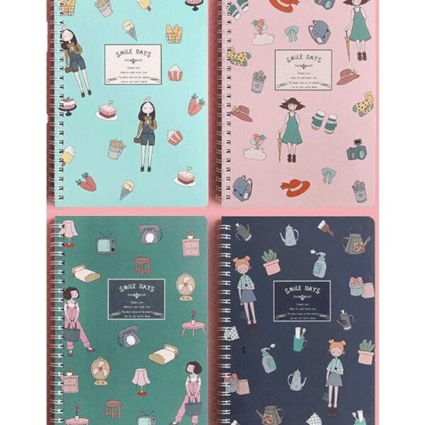 DIANDIAN Notebook Journal Spiral Notebook Ruled A5