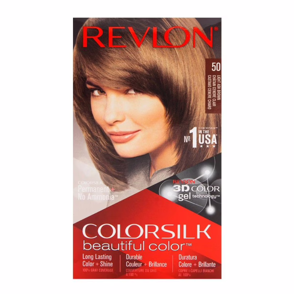 Revlon - Colorsilk 50 Light Ash Brown Hair Color